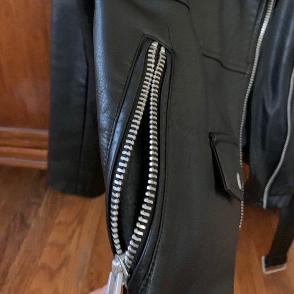{Levi} faux leather jacket - Picture 5 of 15